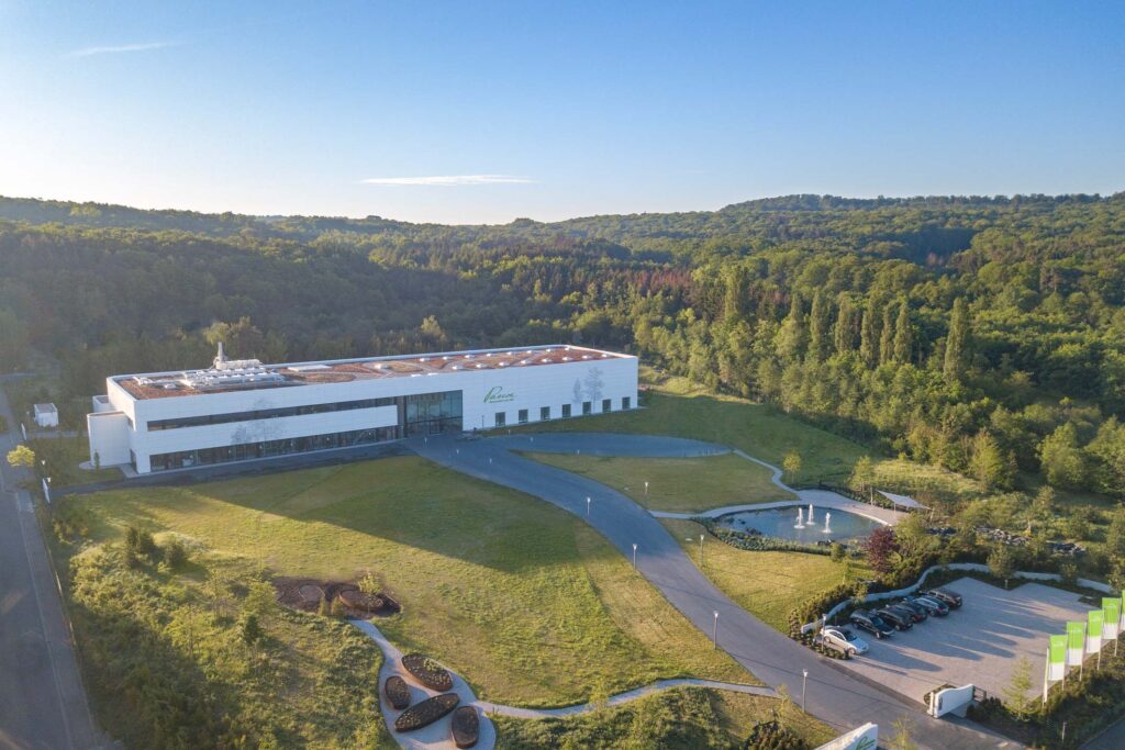 Produktionsstandort Gießen aus der Luft