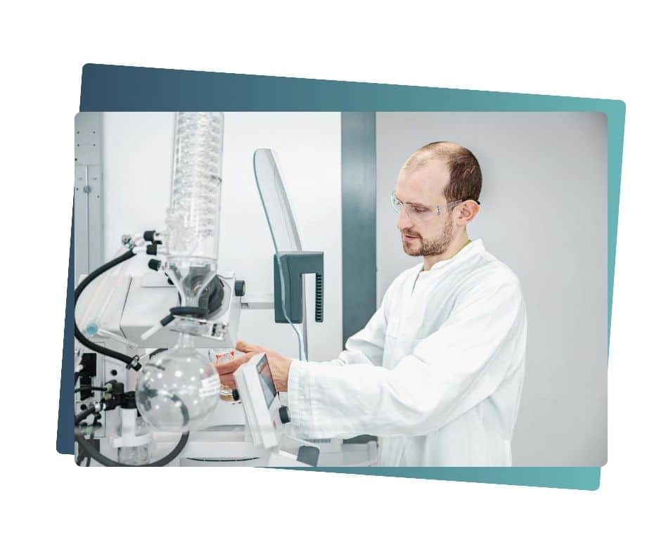 Labor am Produktionsstandort Gießen
